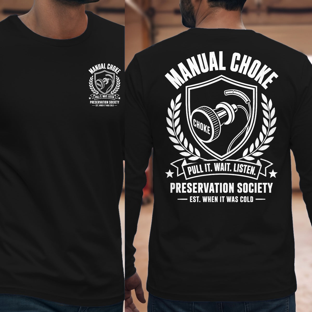 Black | Front & Back