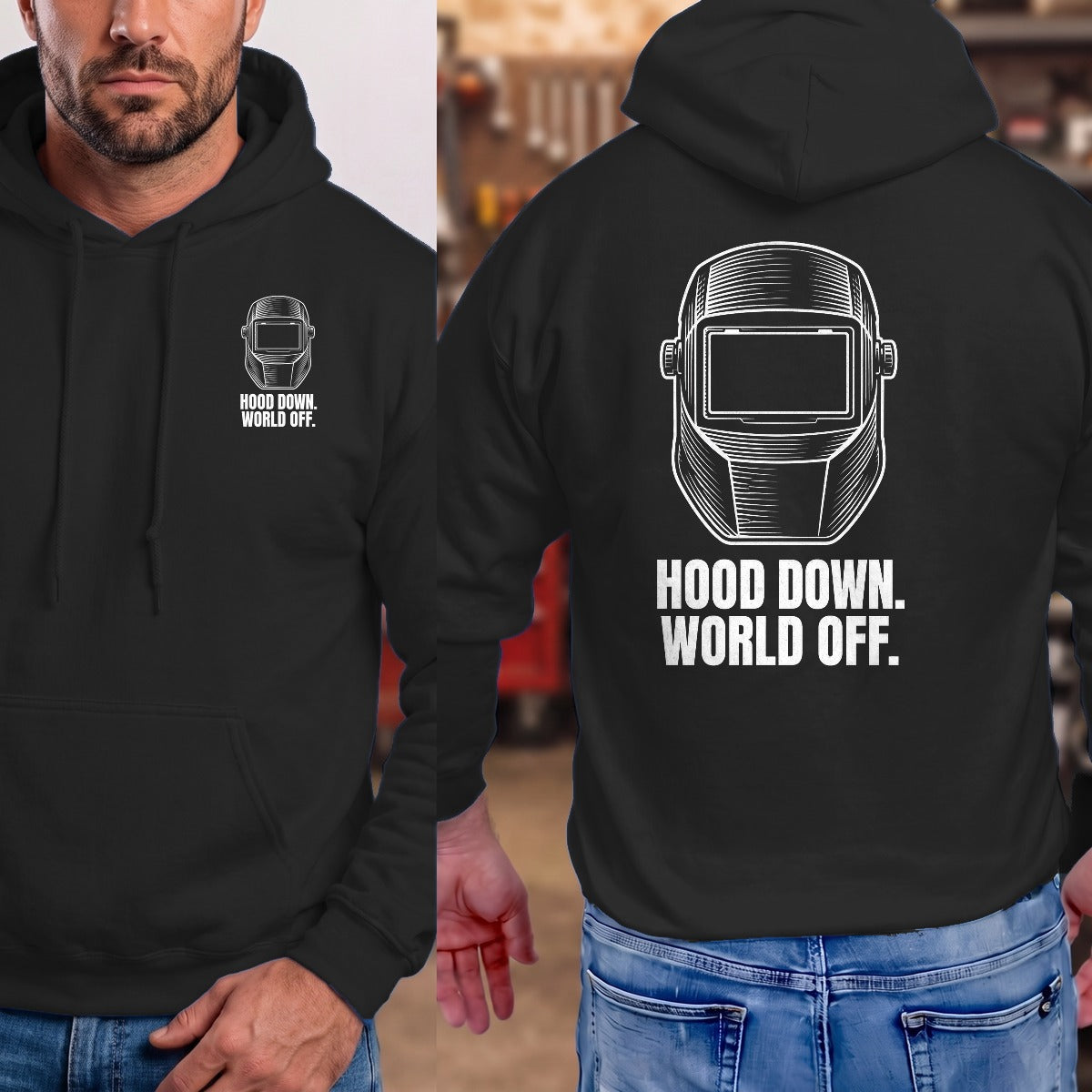 Black | Front & Back