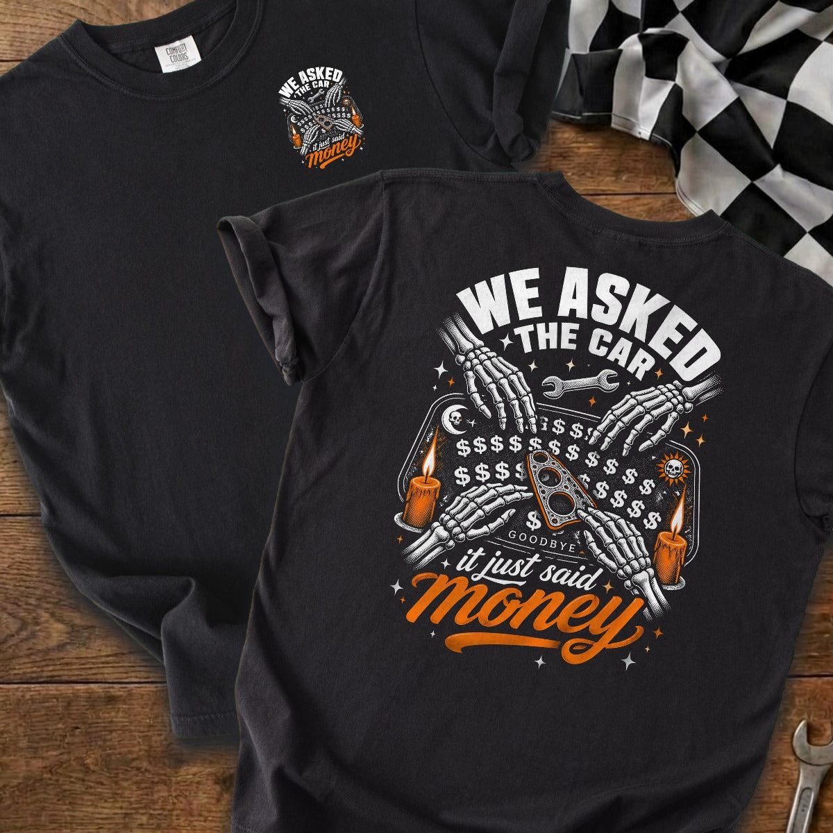 Black | Front & Back