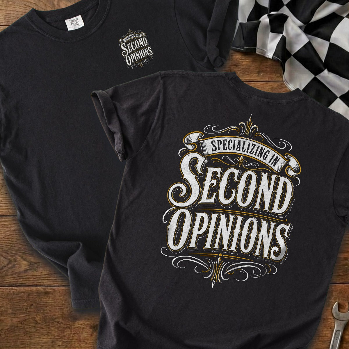 Black | Front & Back