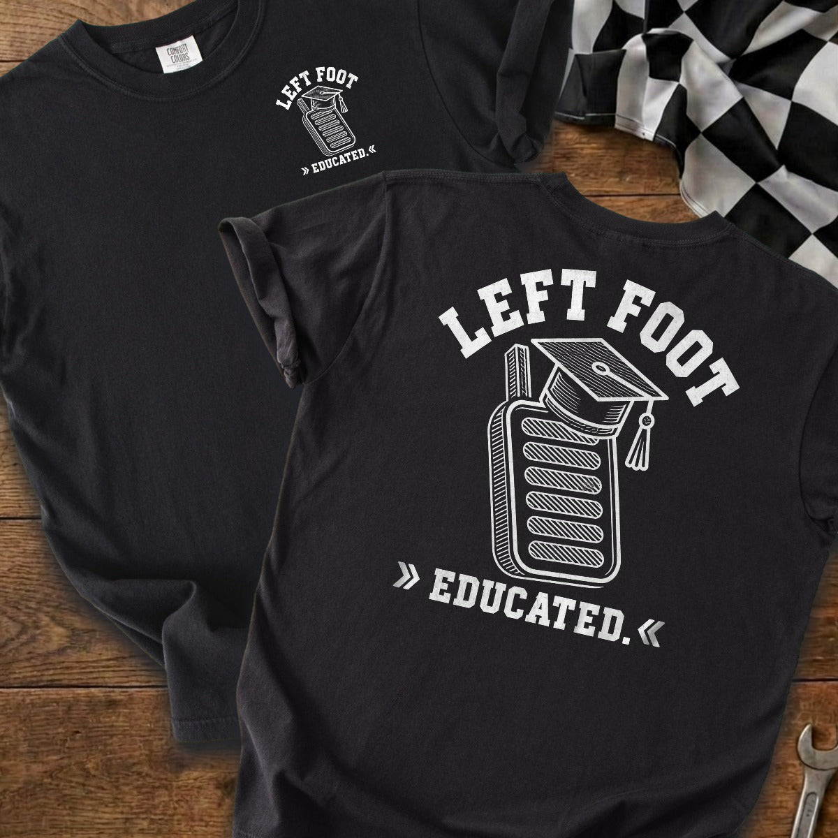 Black | Front & Back