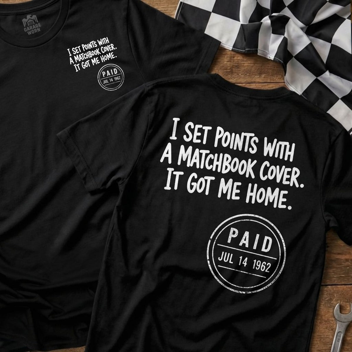Black | Front & Back