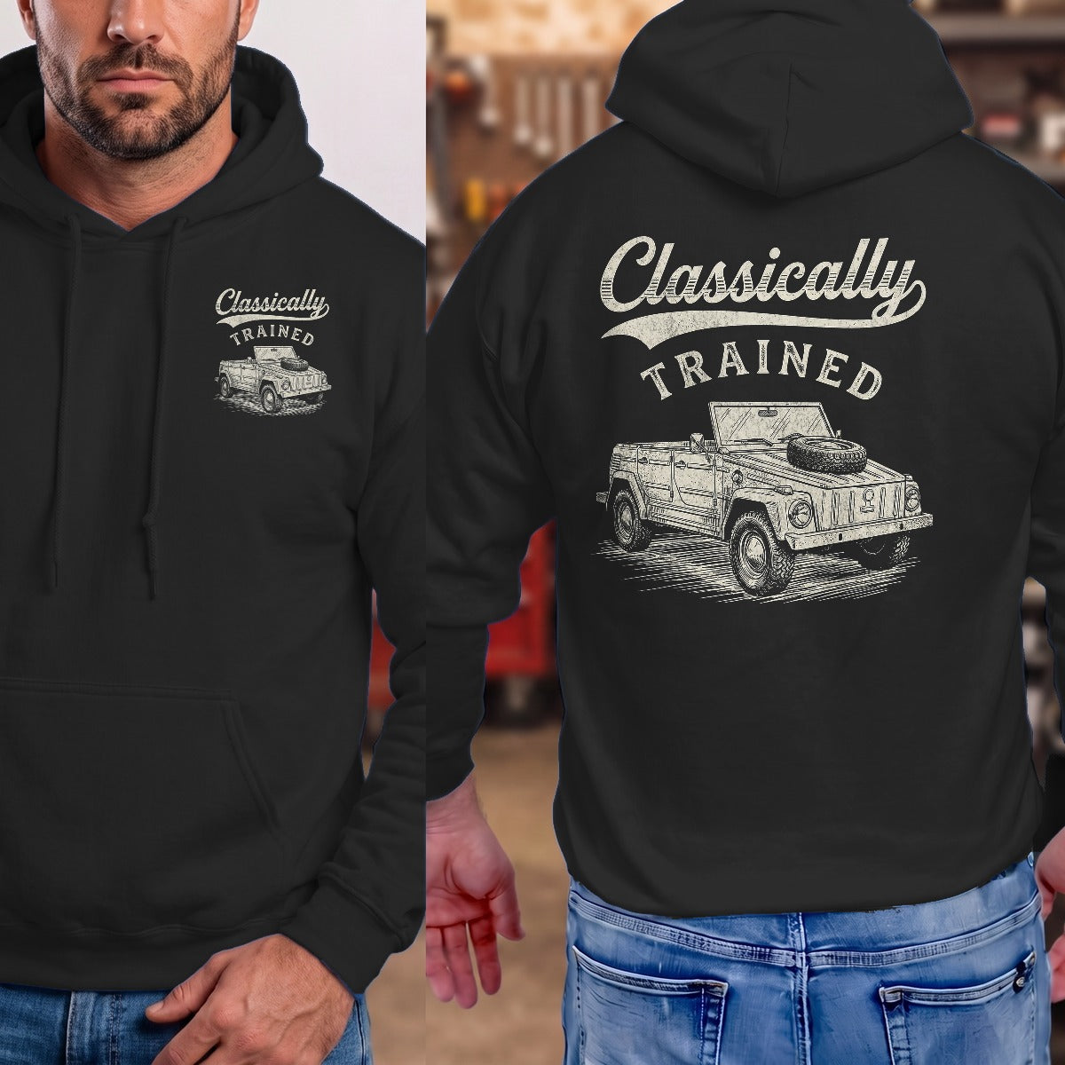 Black | Front & Back