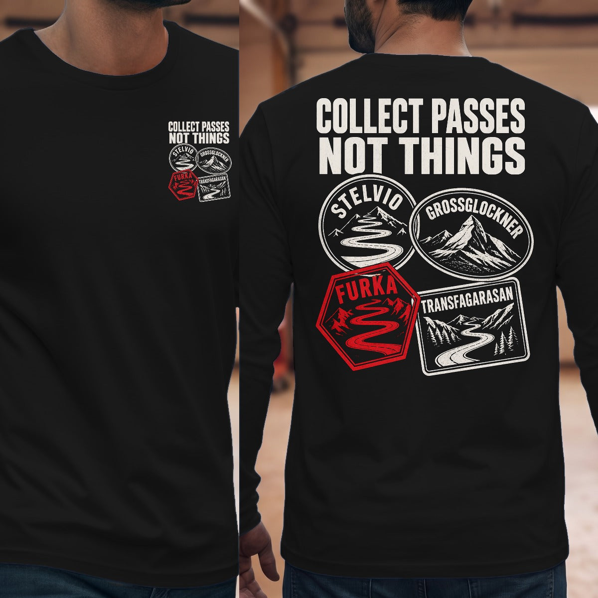 Black | Front & Back