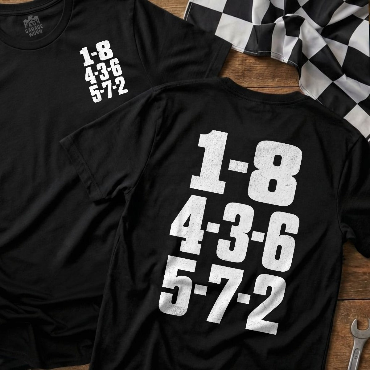 Black | Front & Back