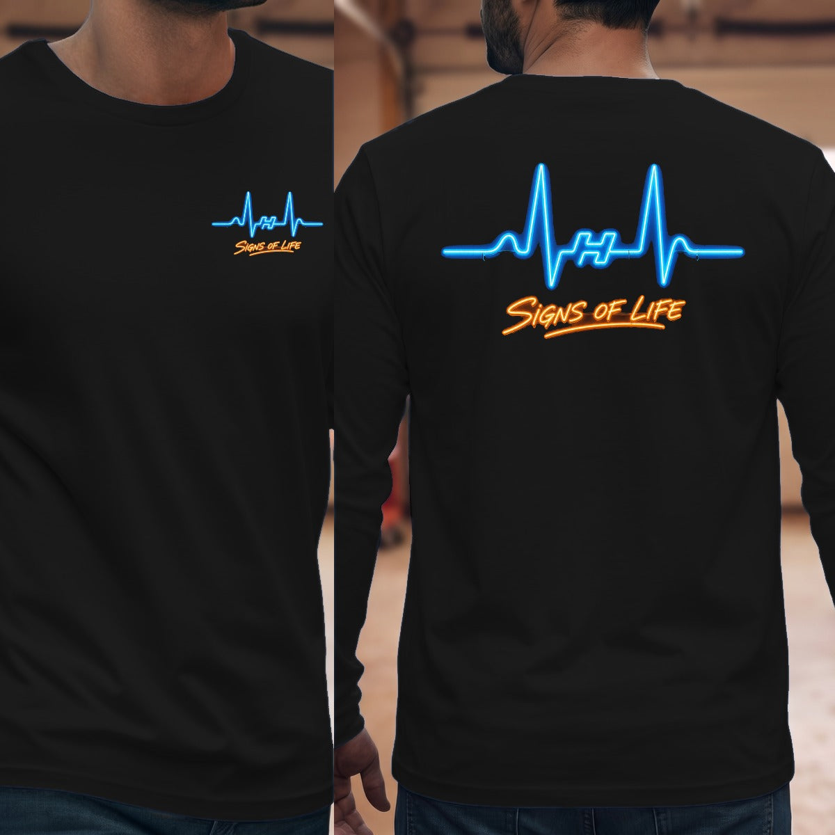 Black | Front & Back