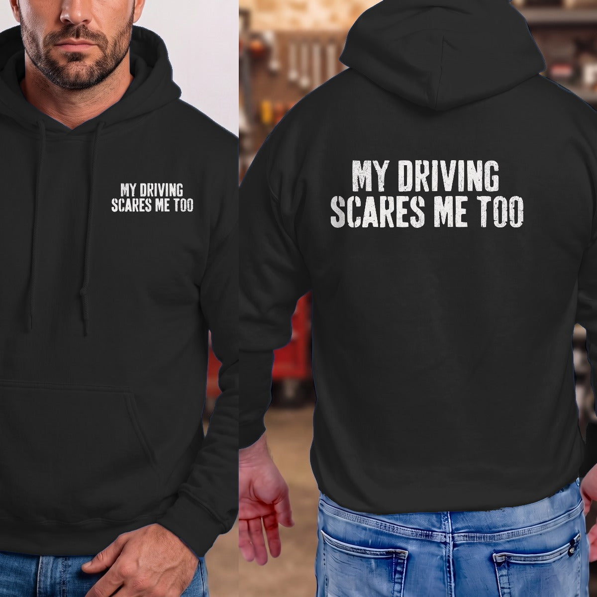 Black | Front & Back
