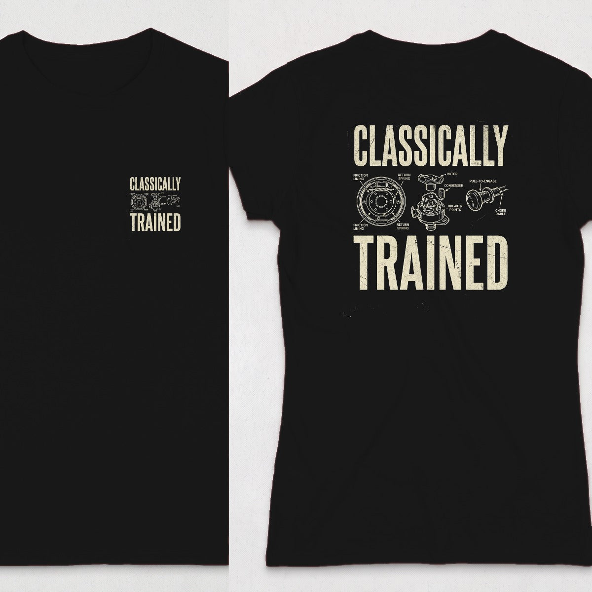 Black | Front & Back