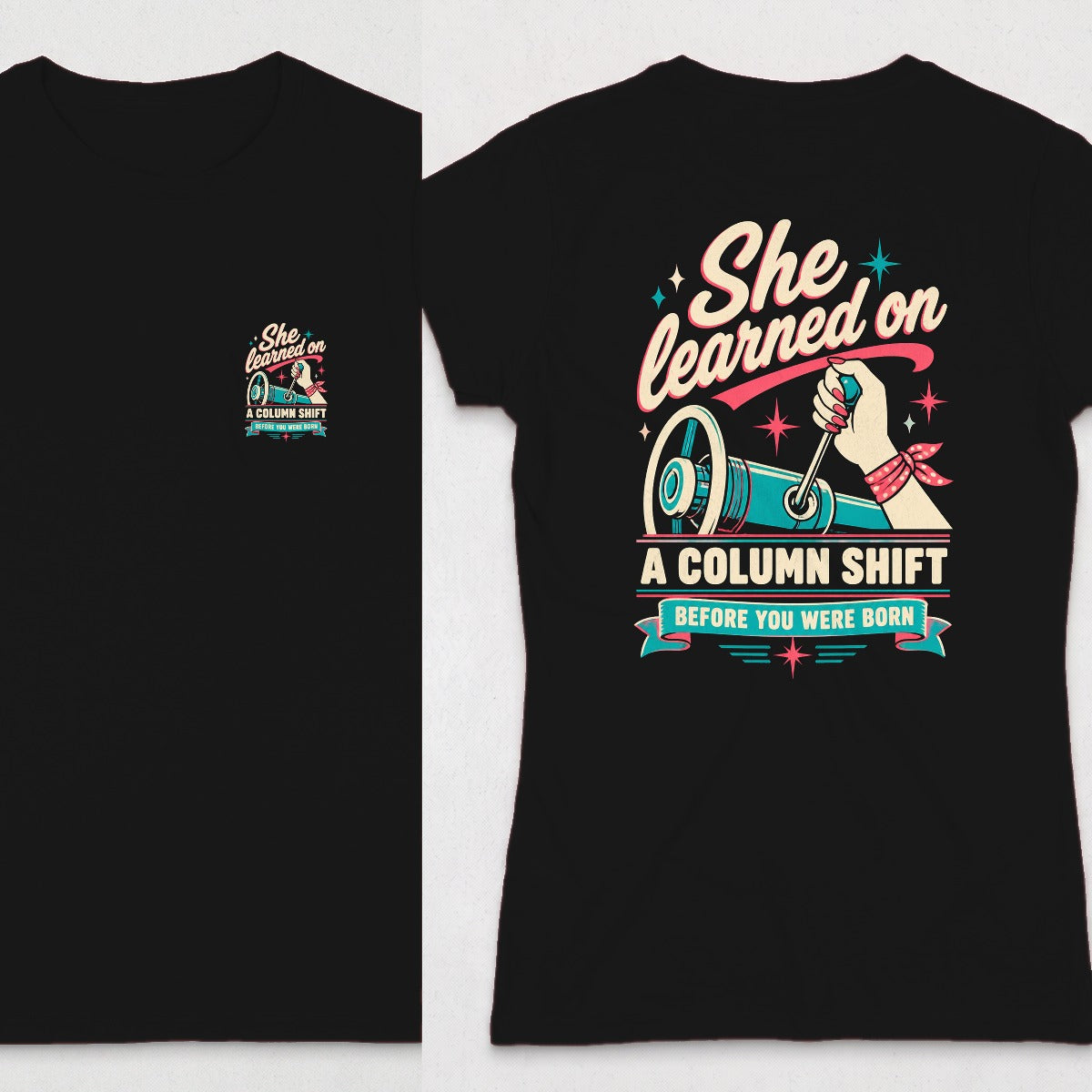 Black | Front & Back