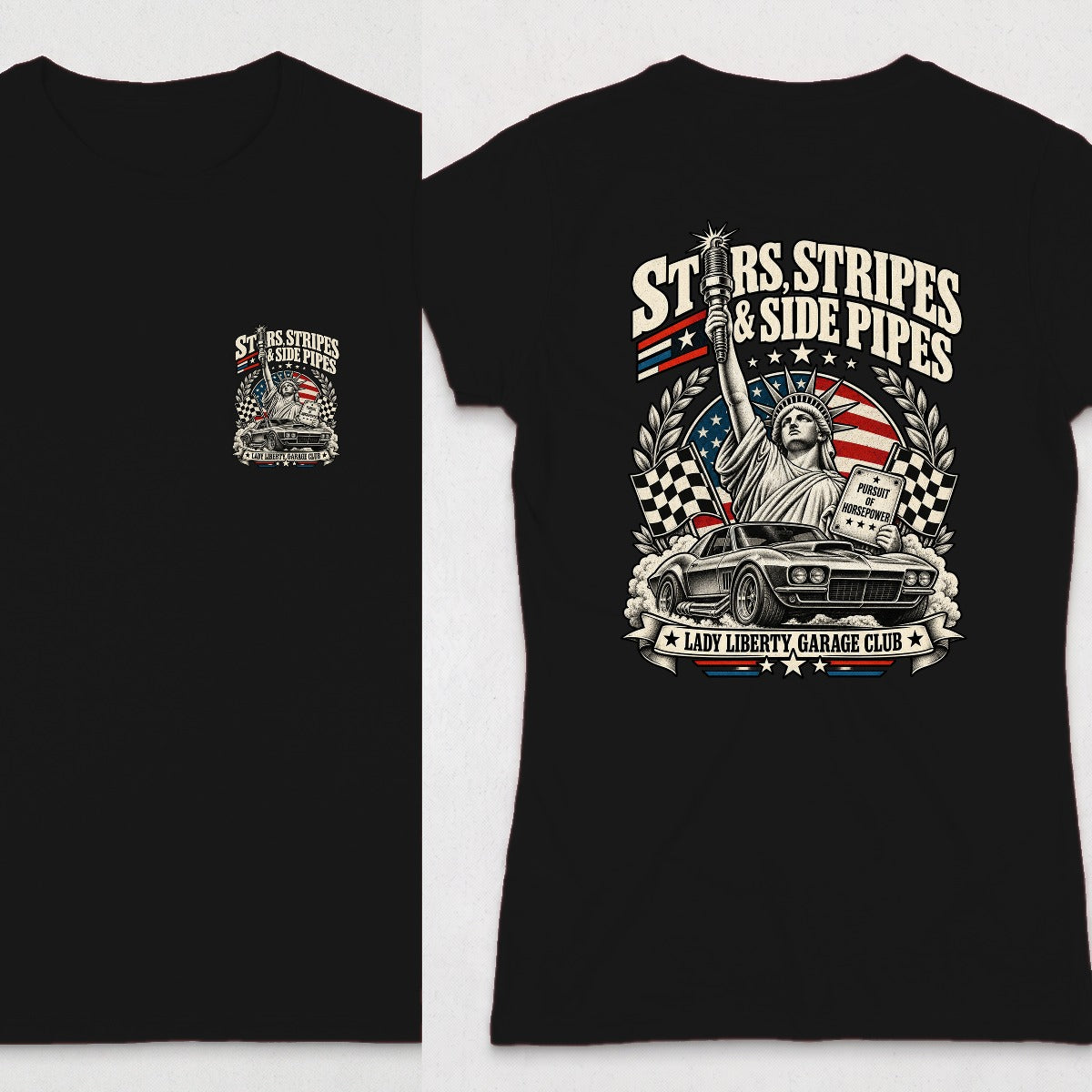 Black | Front & Back