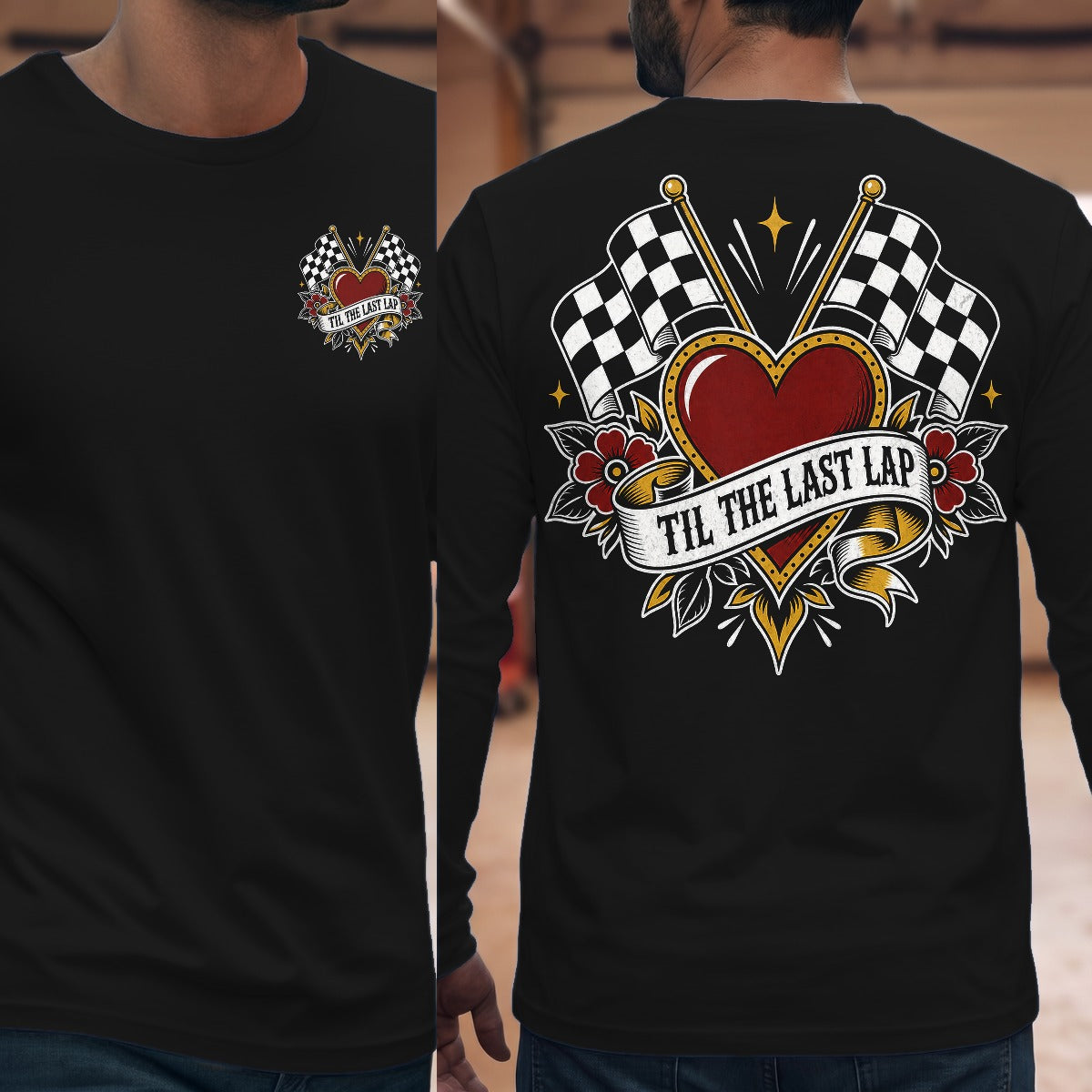 Black | Front & Back
