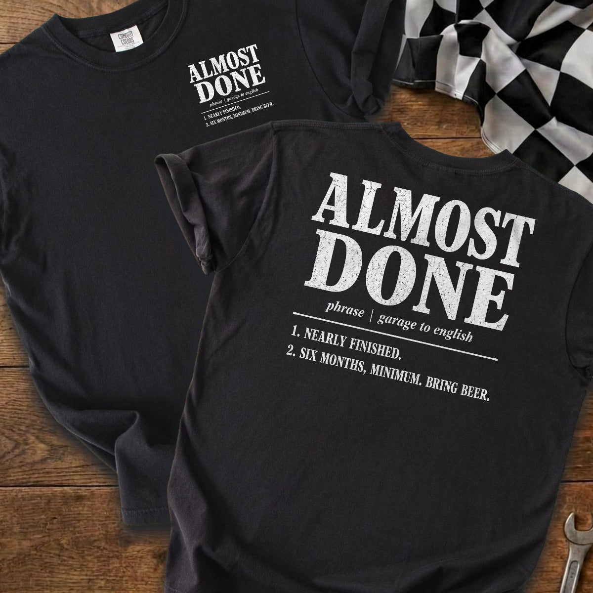 Black | Front & Back