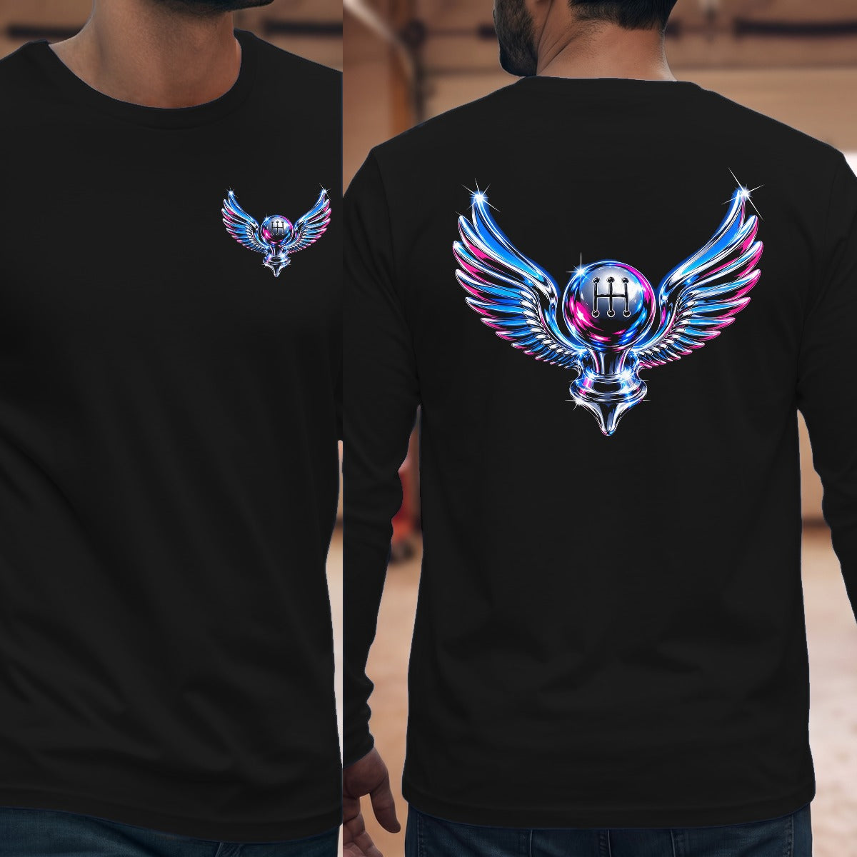 Black | Front & Back
