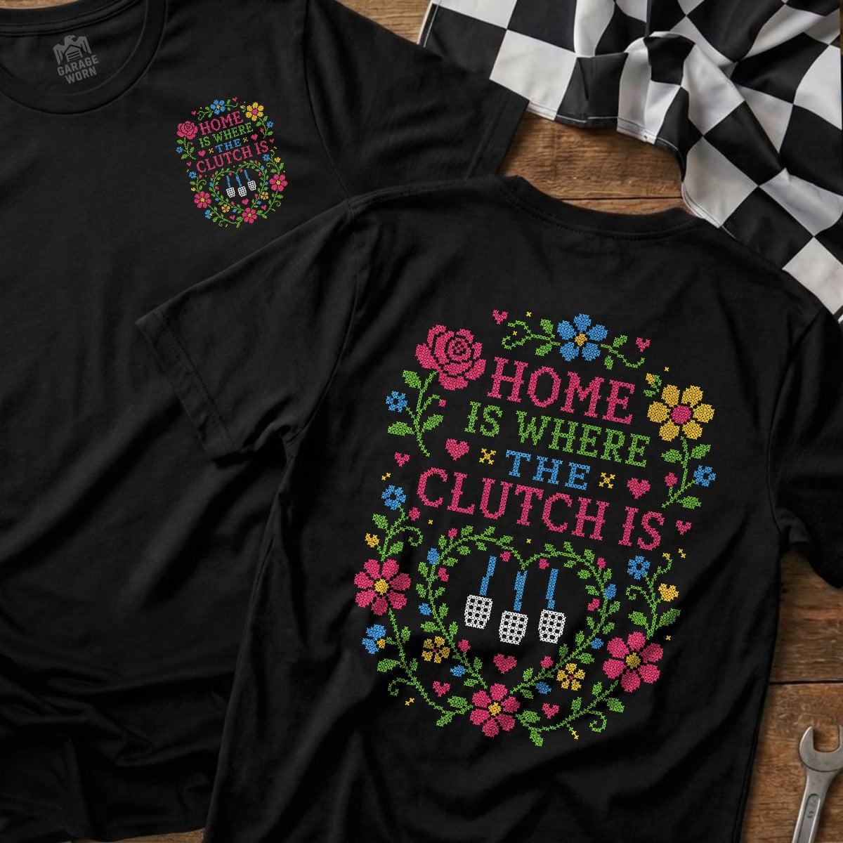 Black | Front & Back