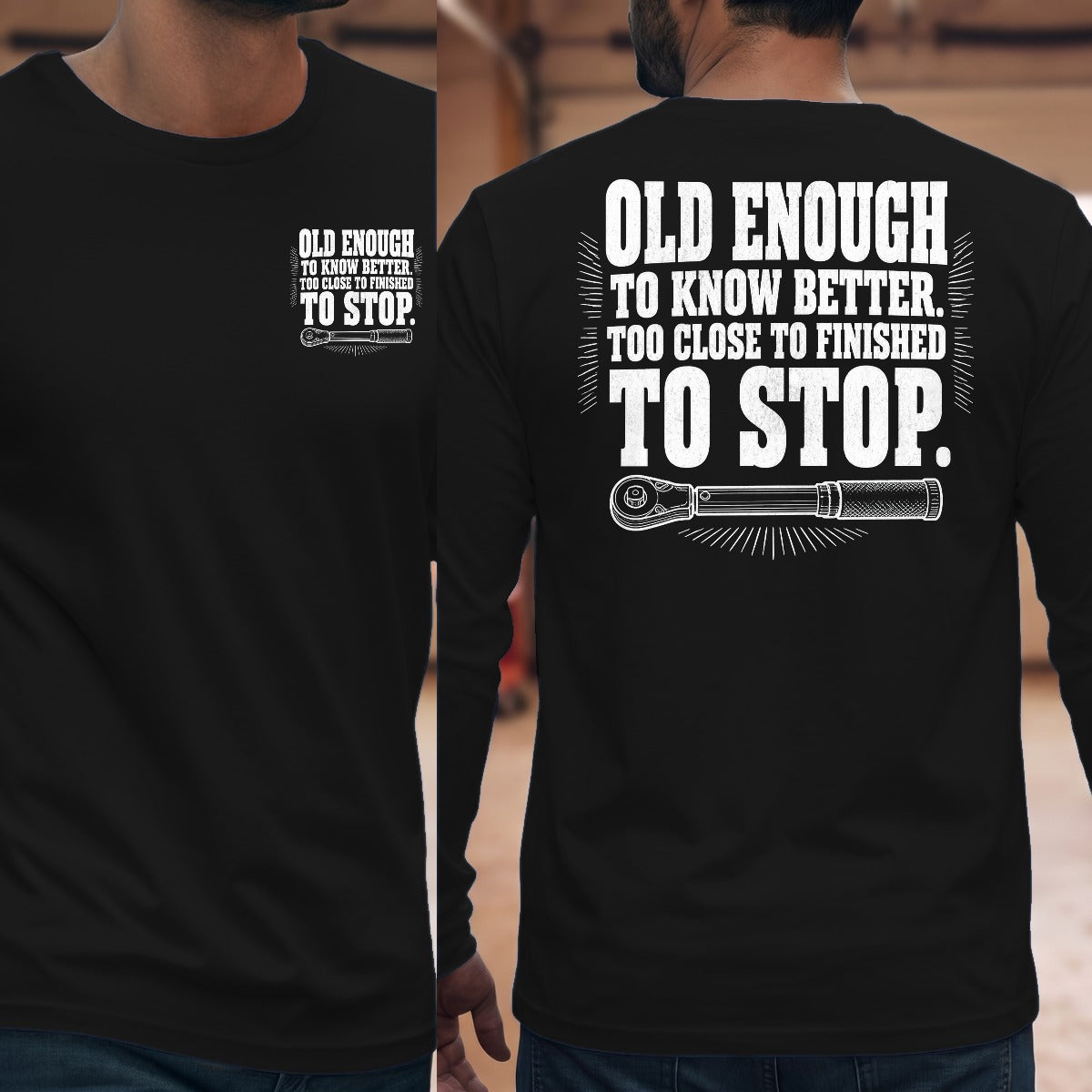 Black | Front & Back