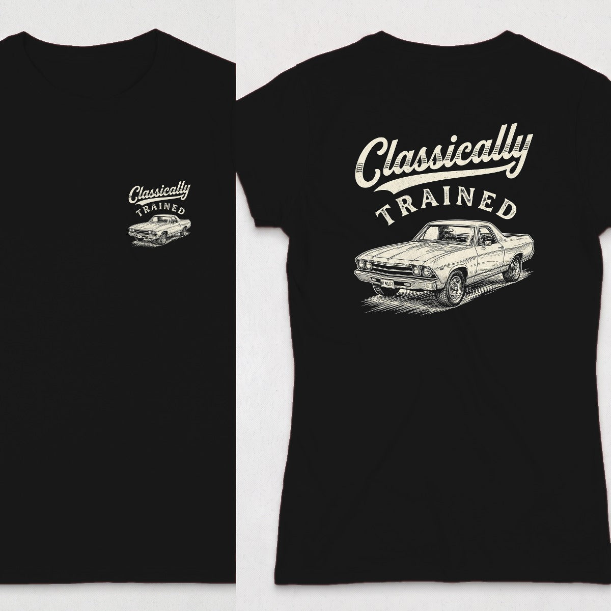 Black | Front & Back
