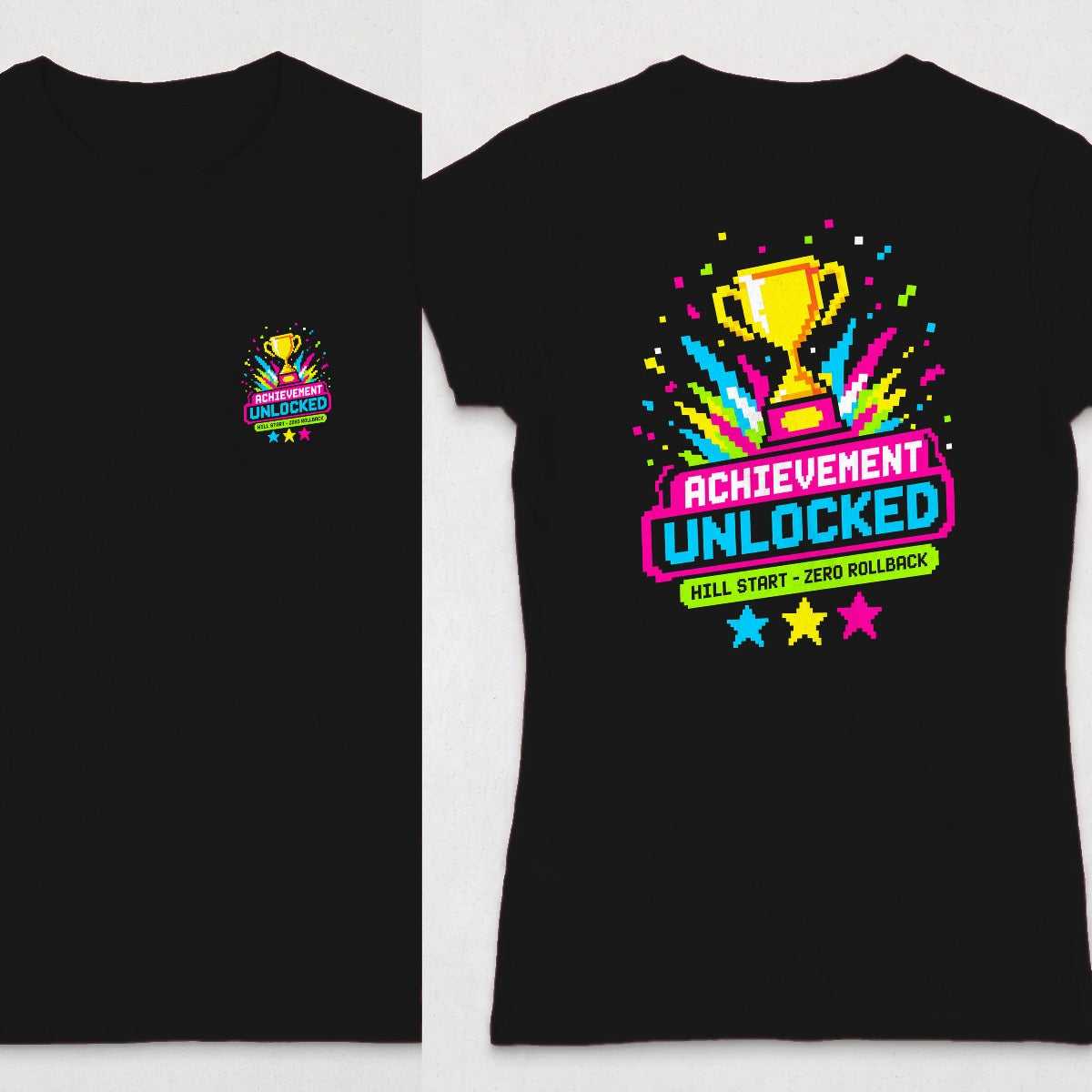 Black | Front & Back