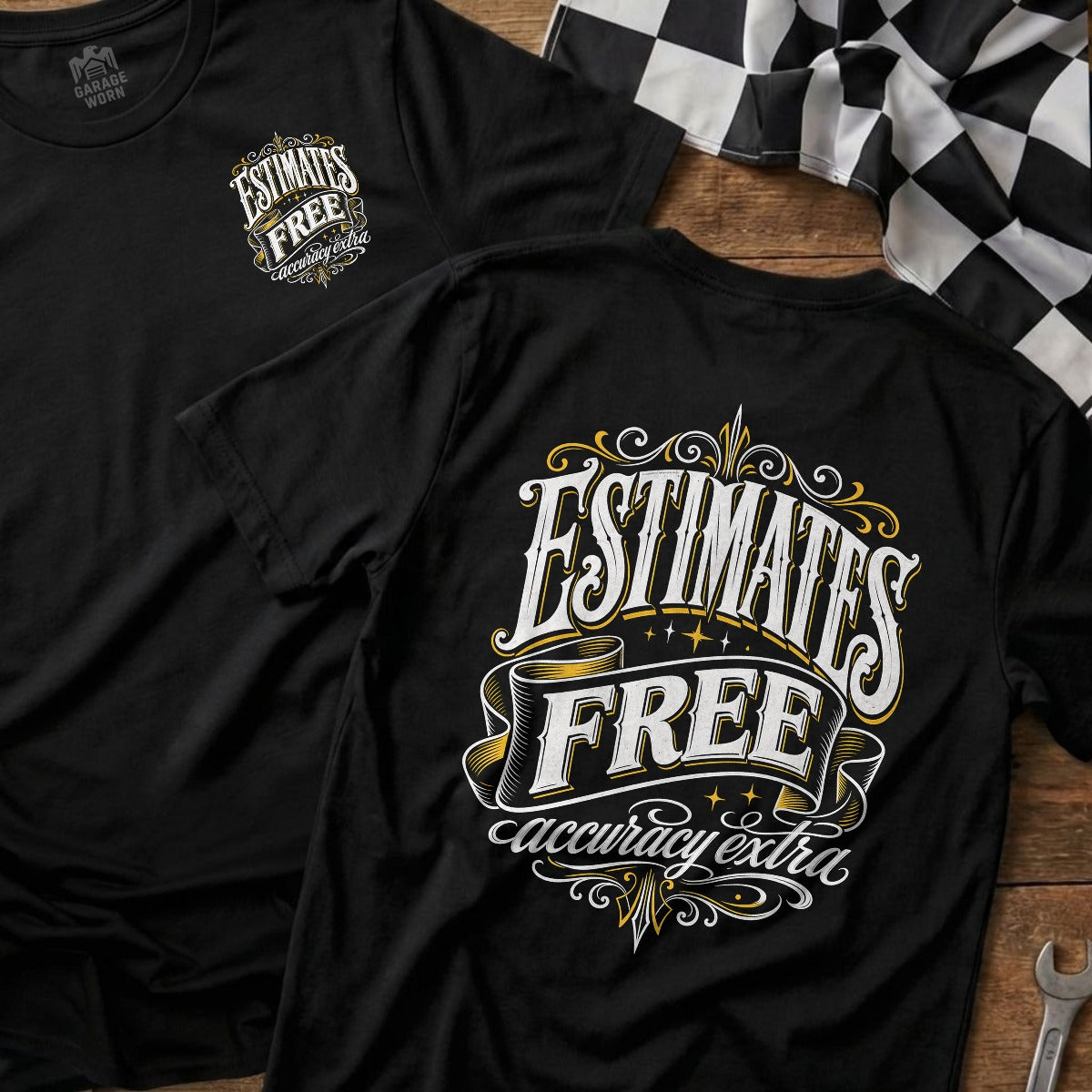 Black | Front & Back