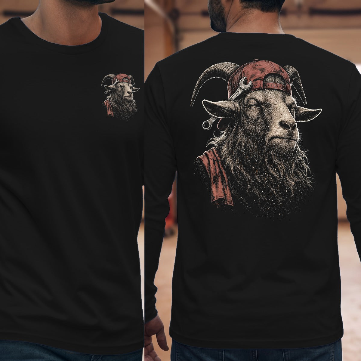 Black | Front & Back