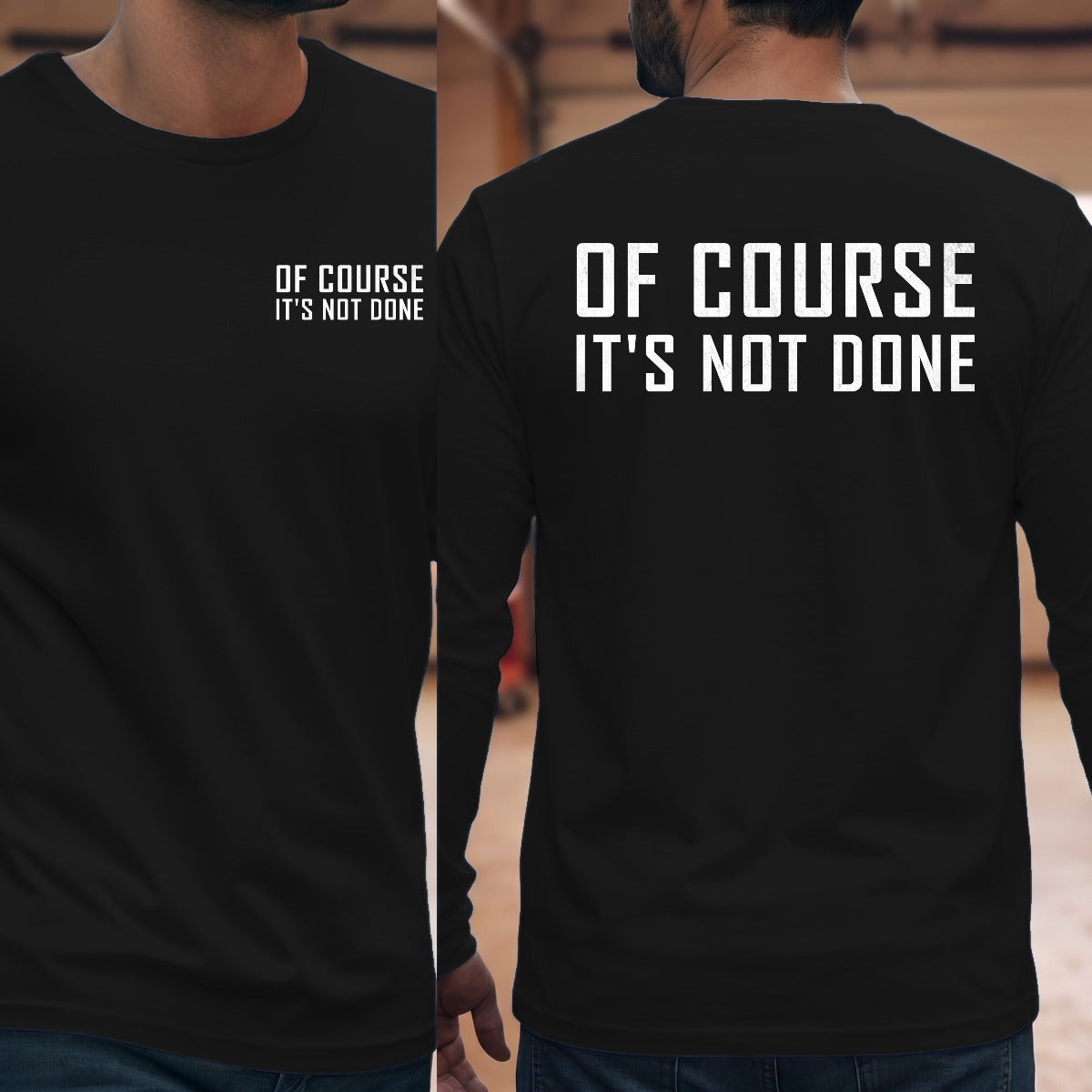 Black | Front & Back