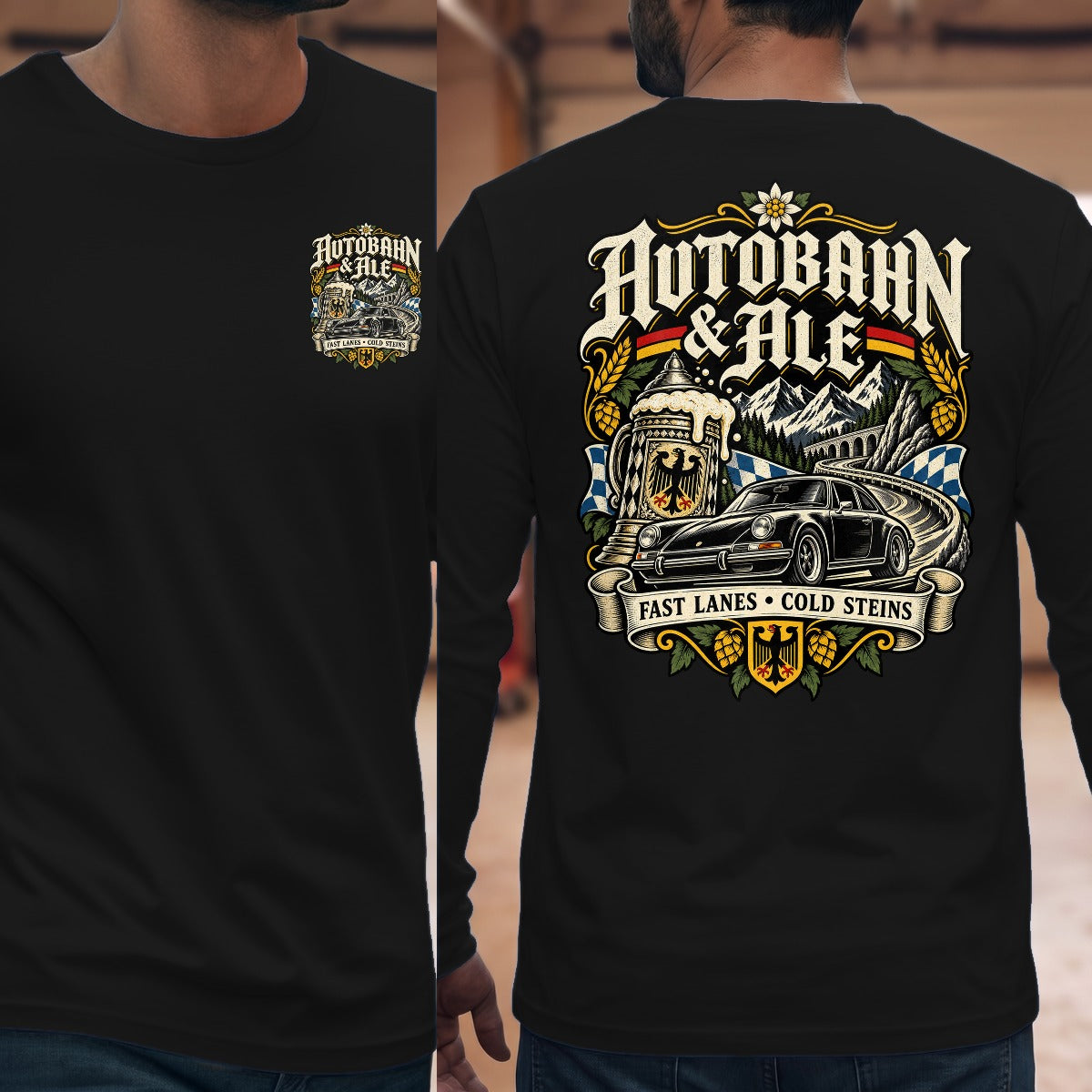 Black | Front & Back