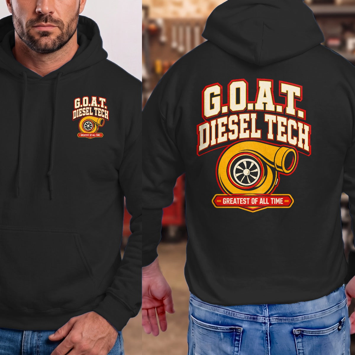 Black | Front & Back