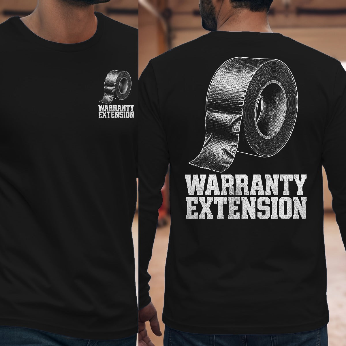 Black | Front & Back