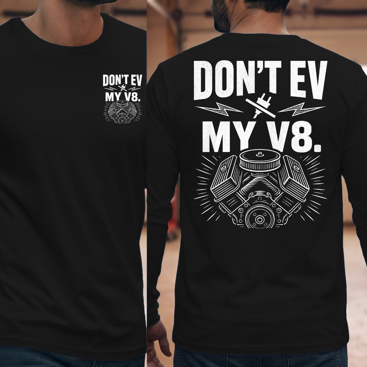 Black | Front & Back