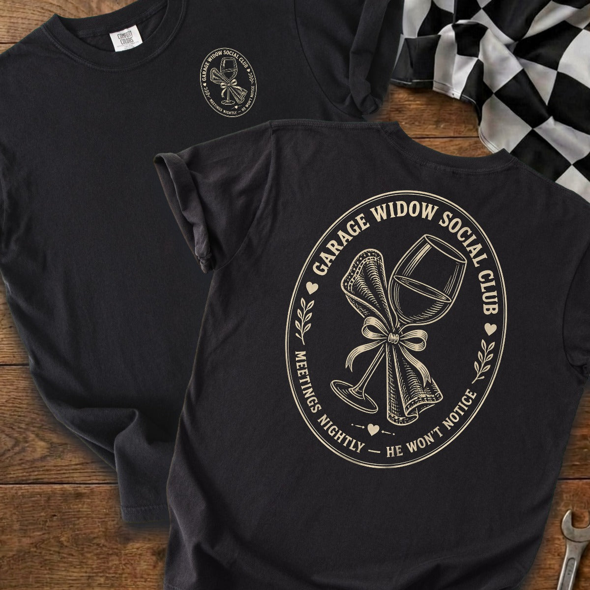 Black | Front & Back