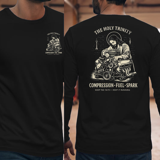 Black | Left Chest + Back