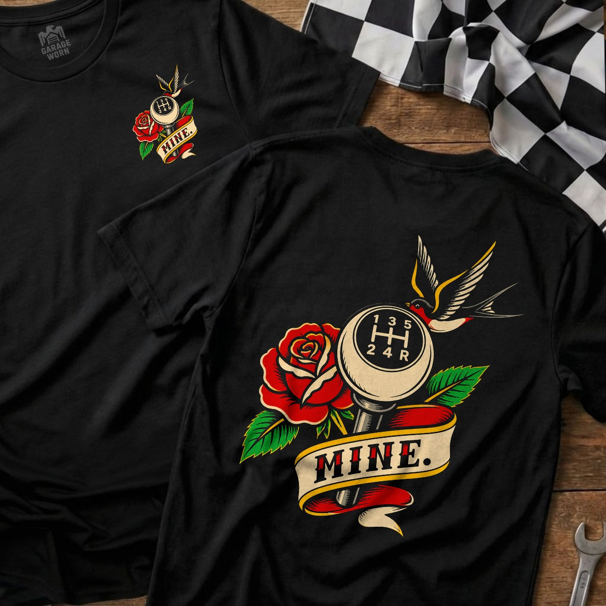 Black | Front & Back