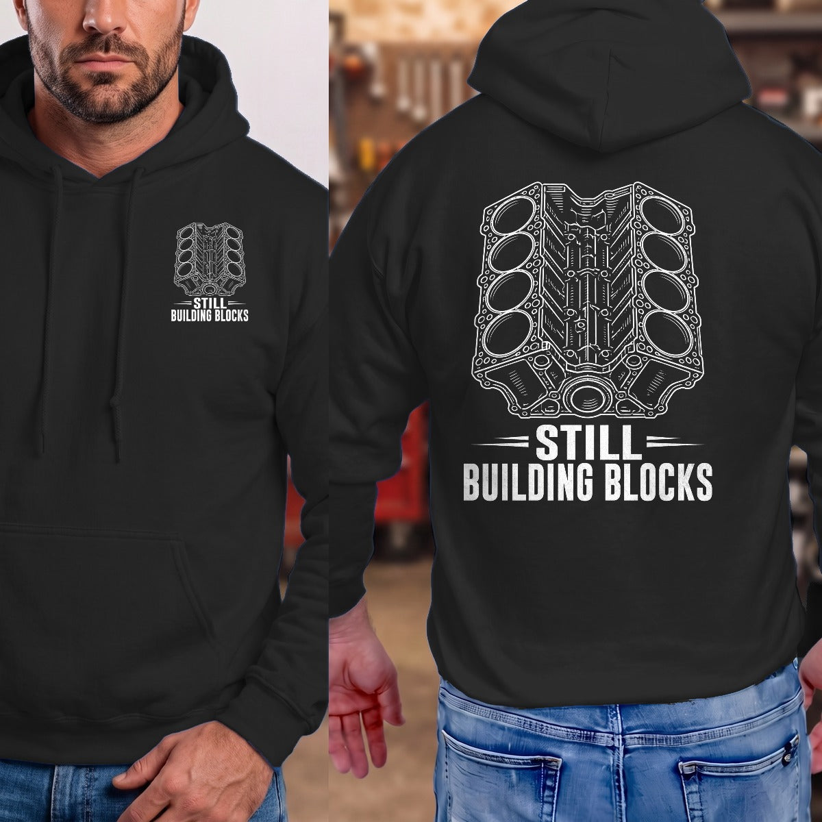 Black | Front & Back