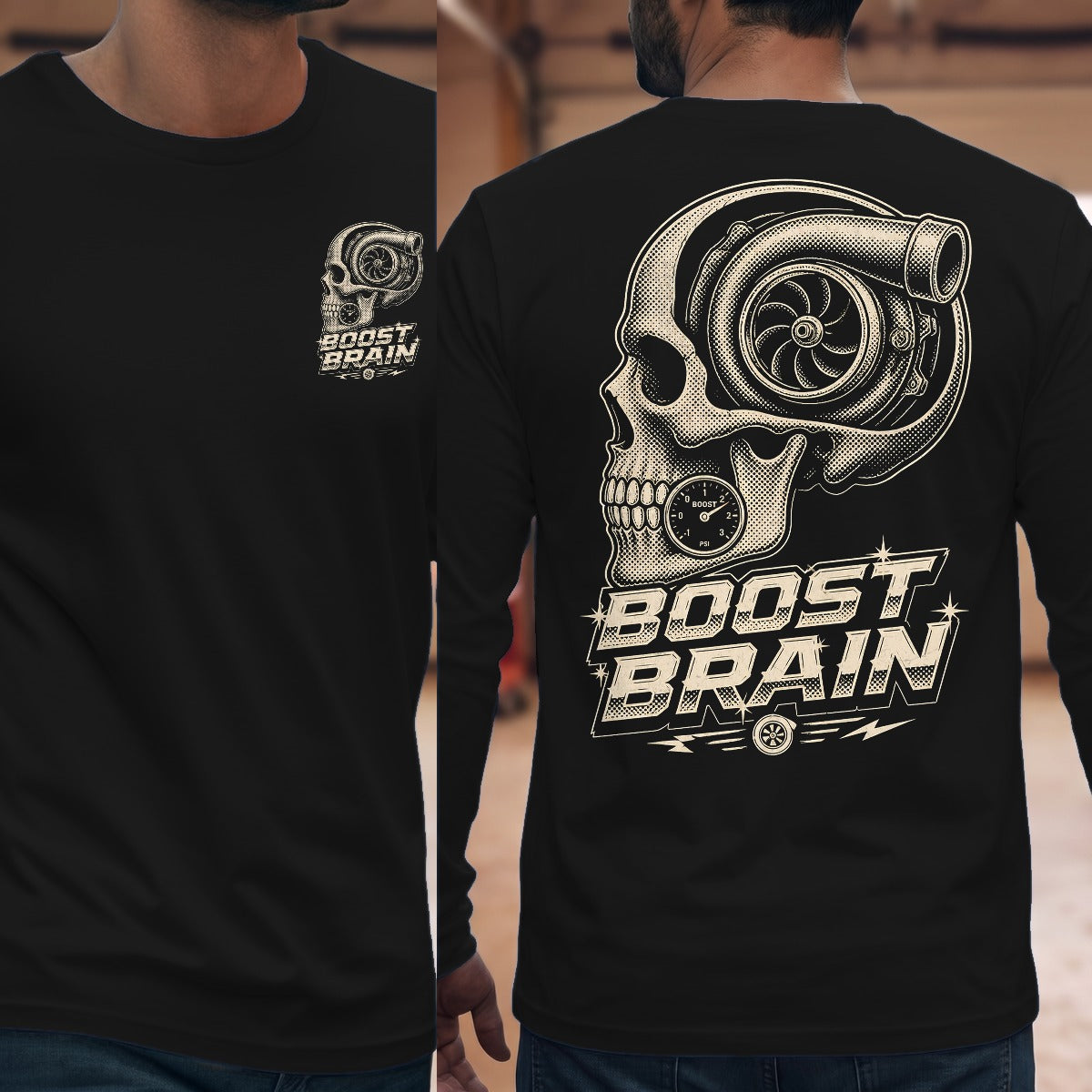 Black | Front & Back