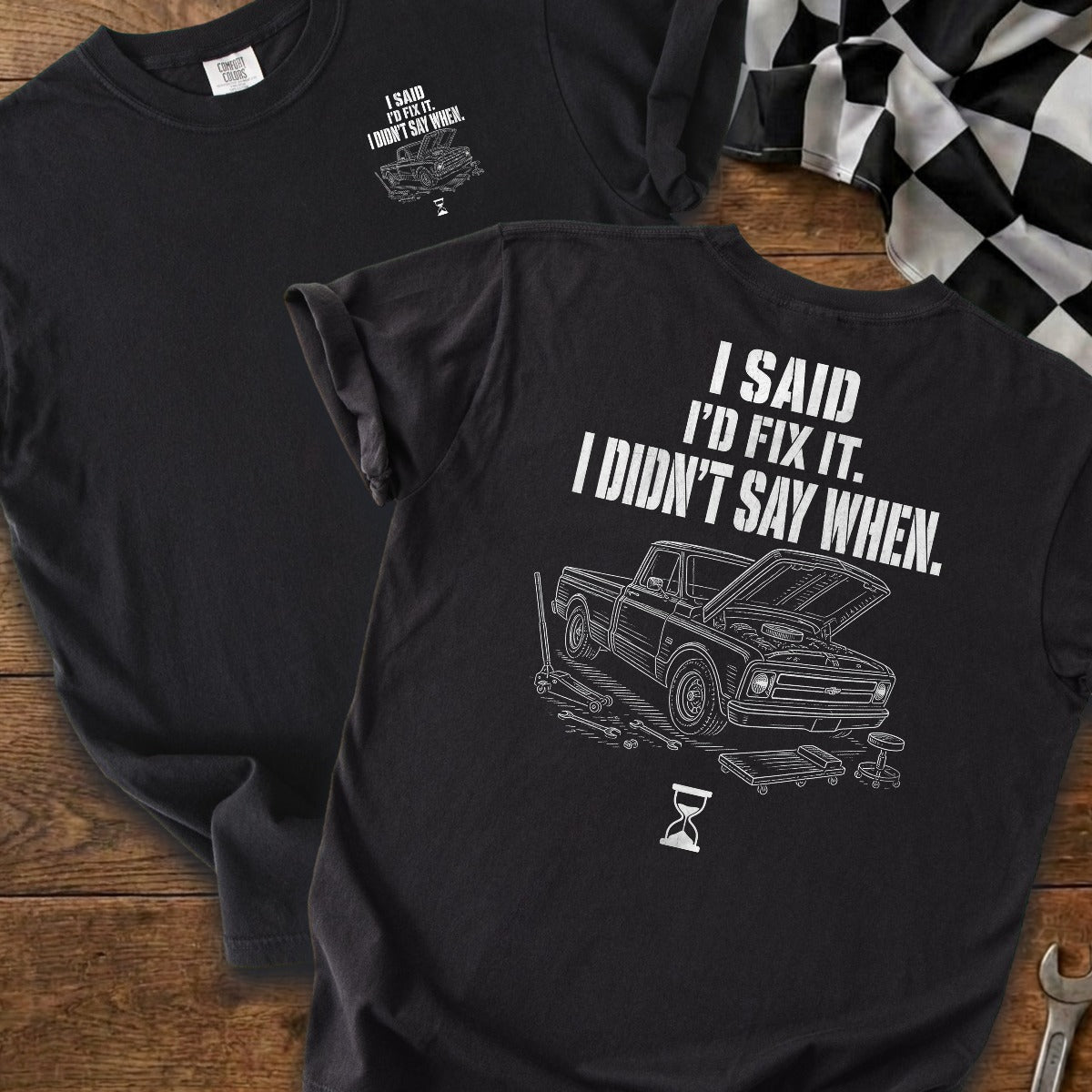 Black | Front & Back