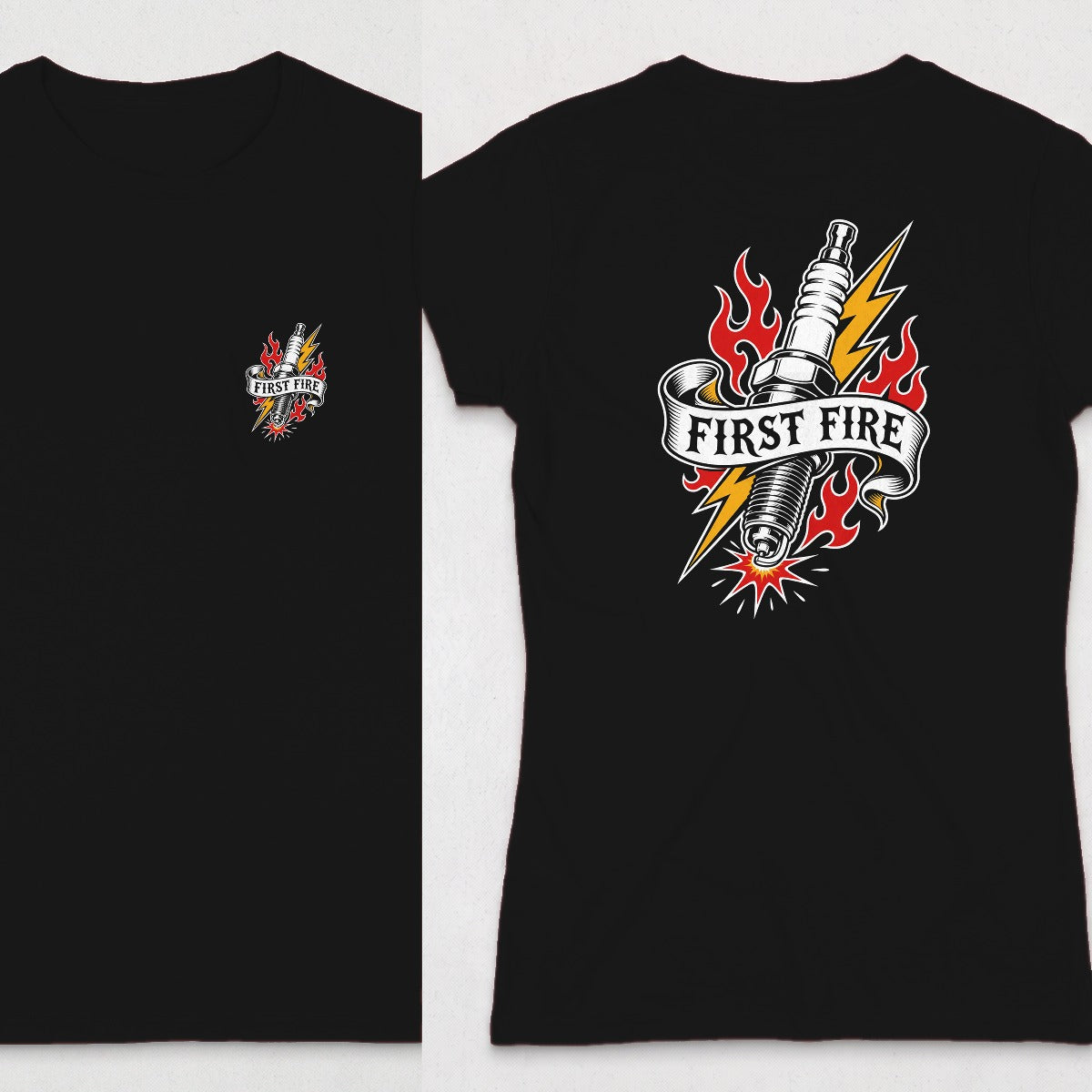 Black | Front & Back