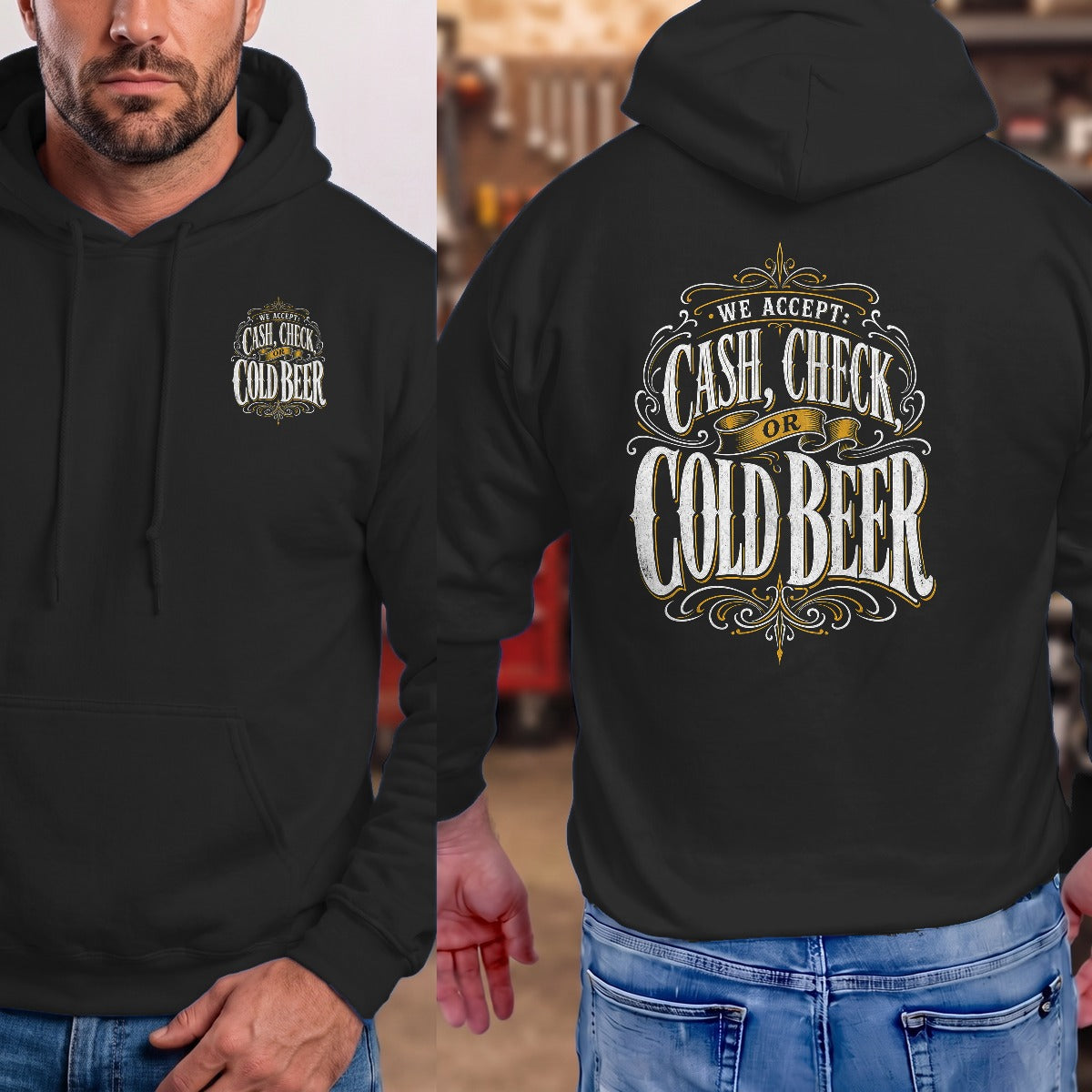 Black | Front & Back