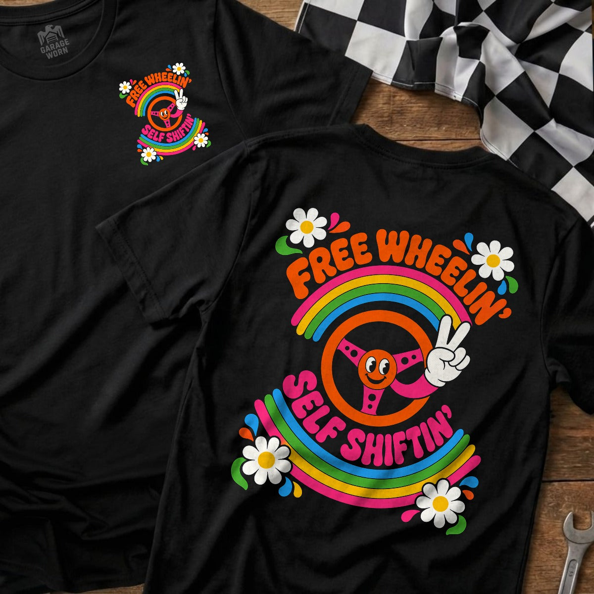 Black | Front & Back