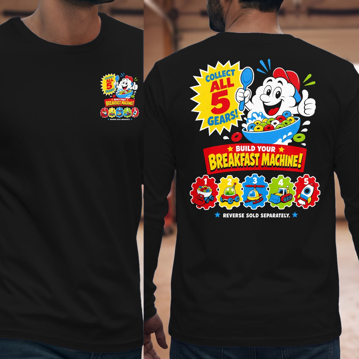 Black | Front & Back