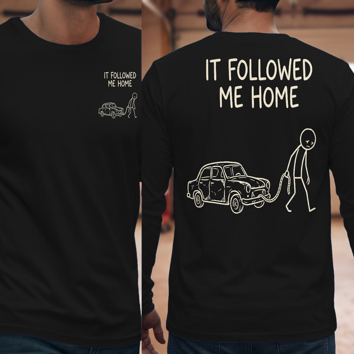 Black | Front & Back