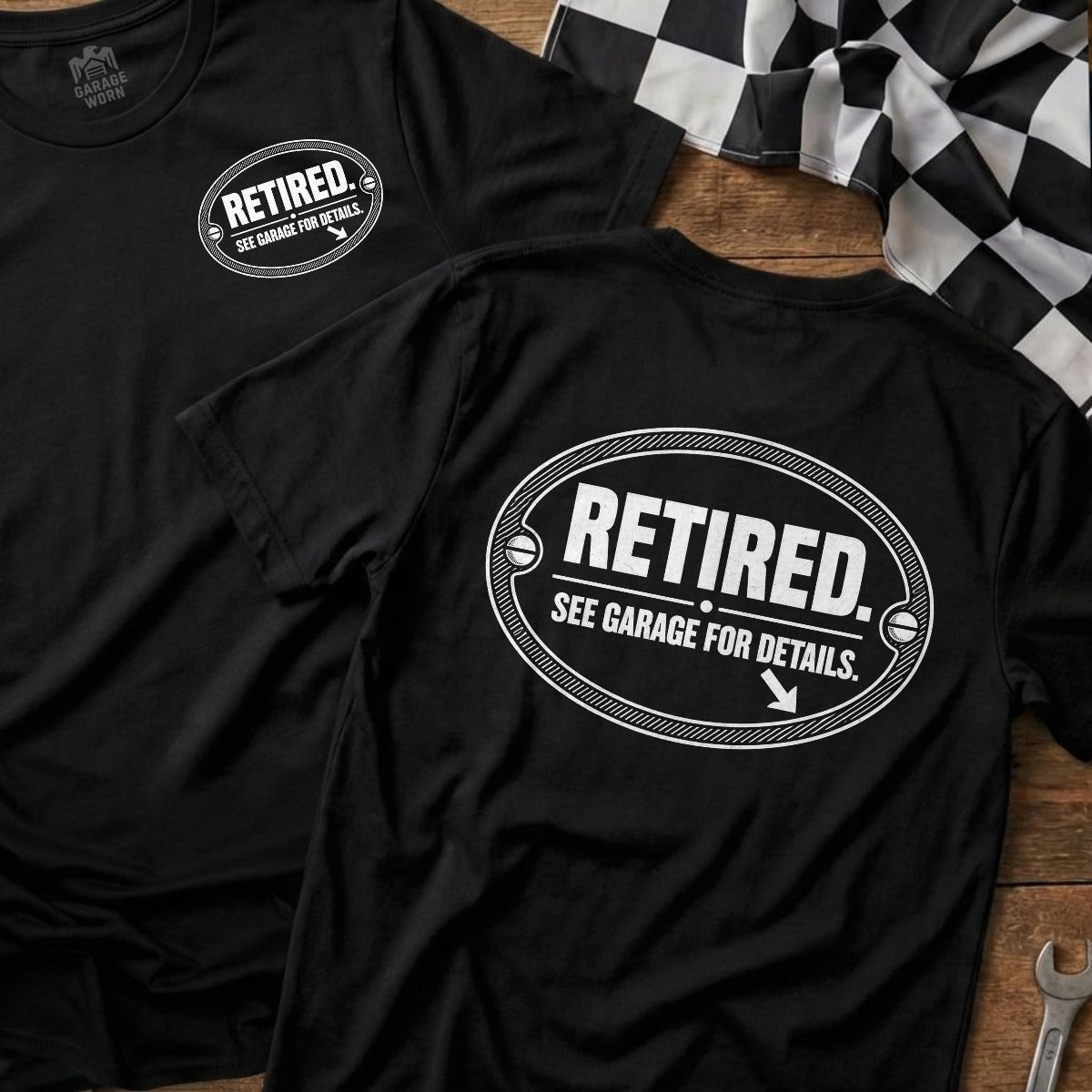 Black | Front & Back