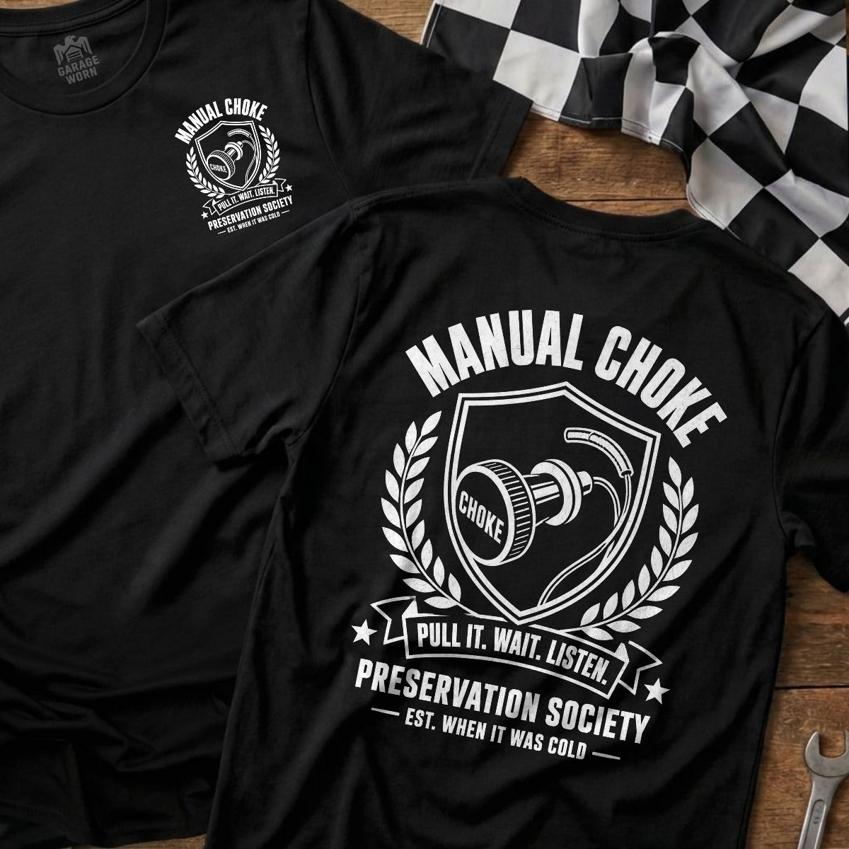 Black | Front & Back