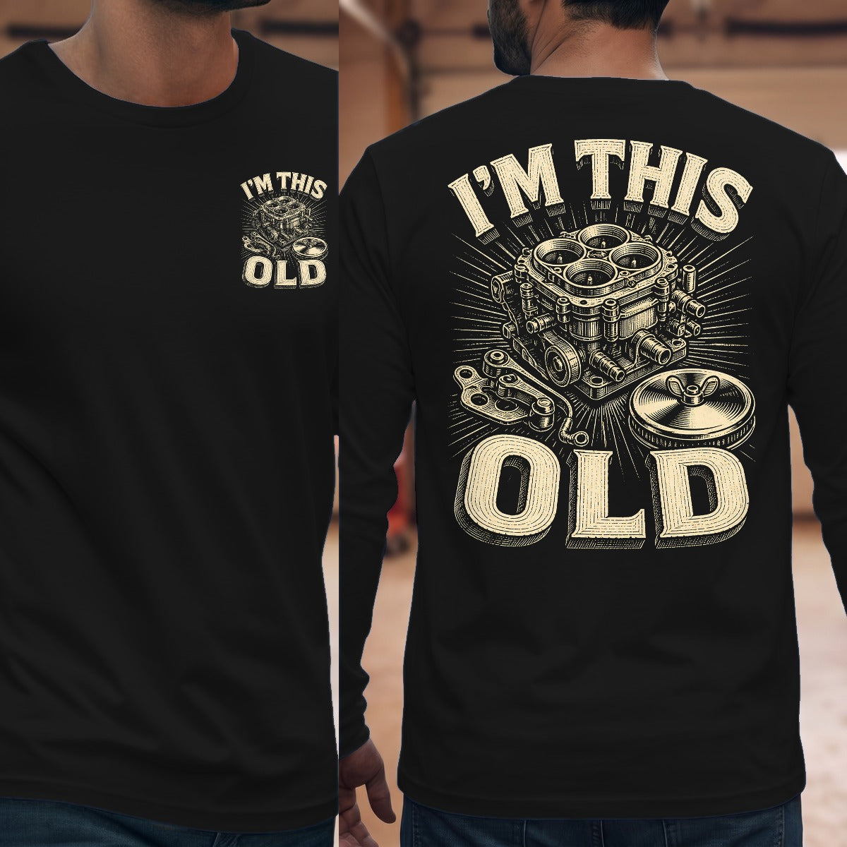 Black | Front & Back