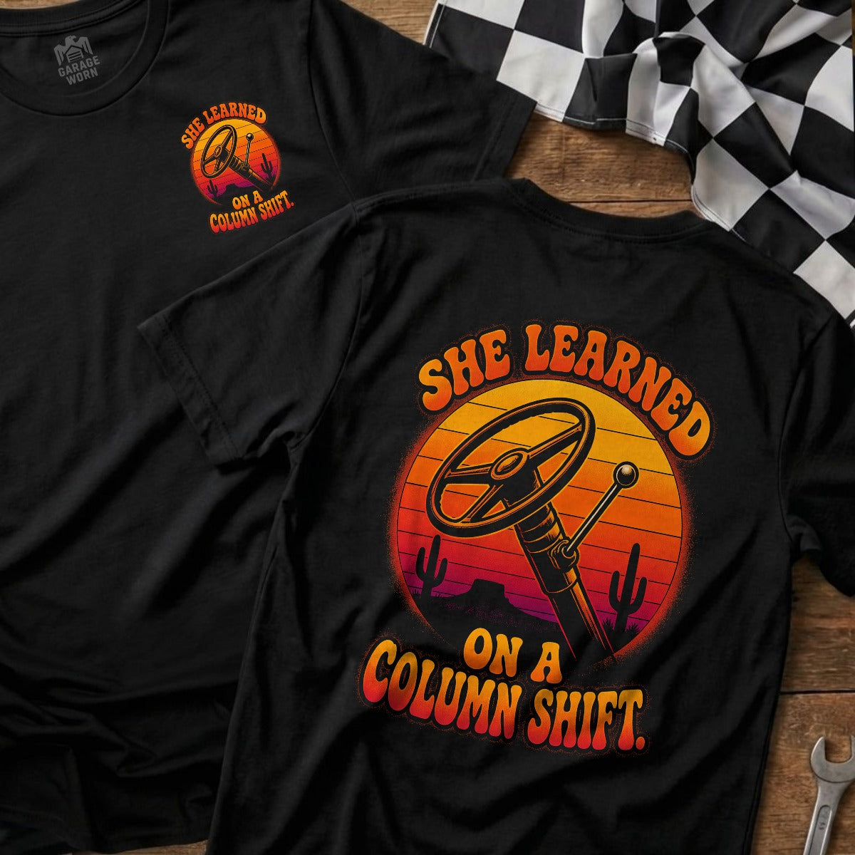Black | Front & Back