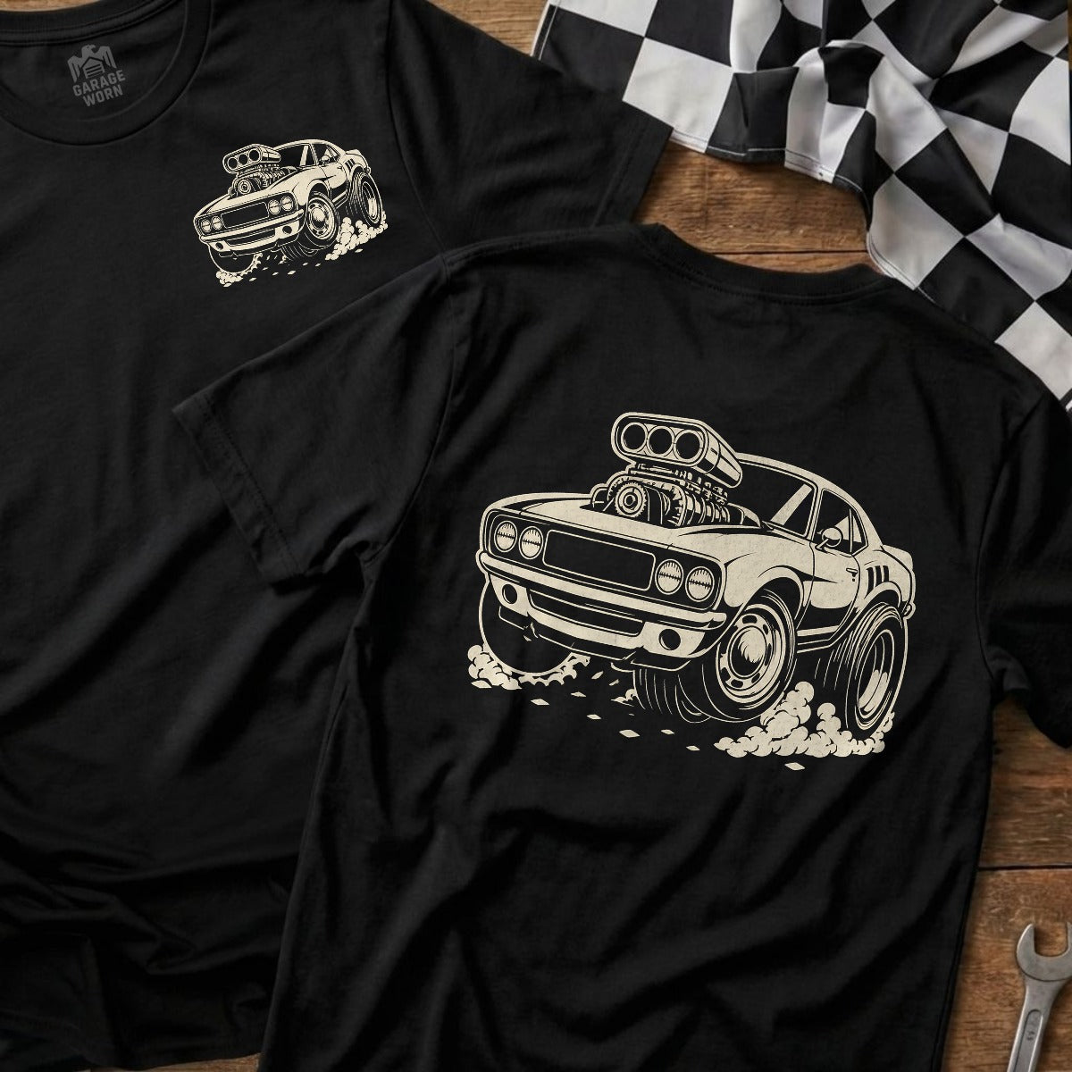 Black | Front & Back