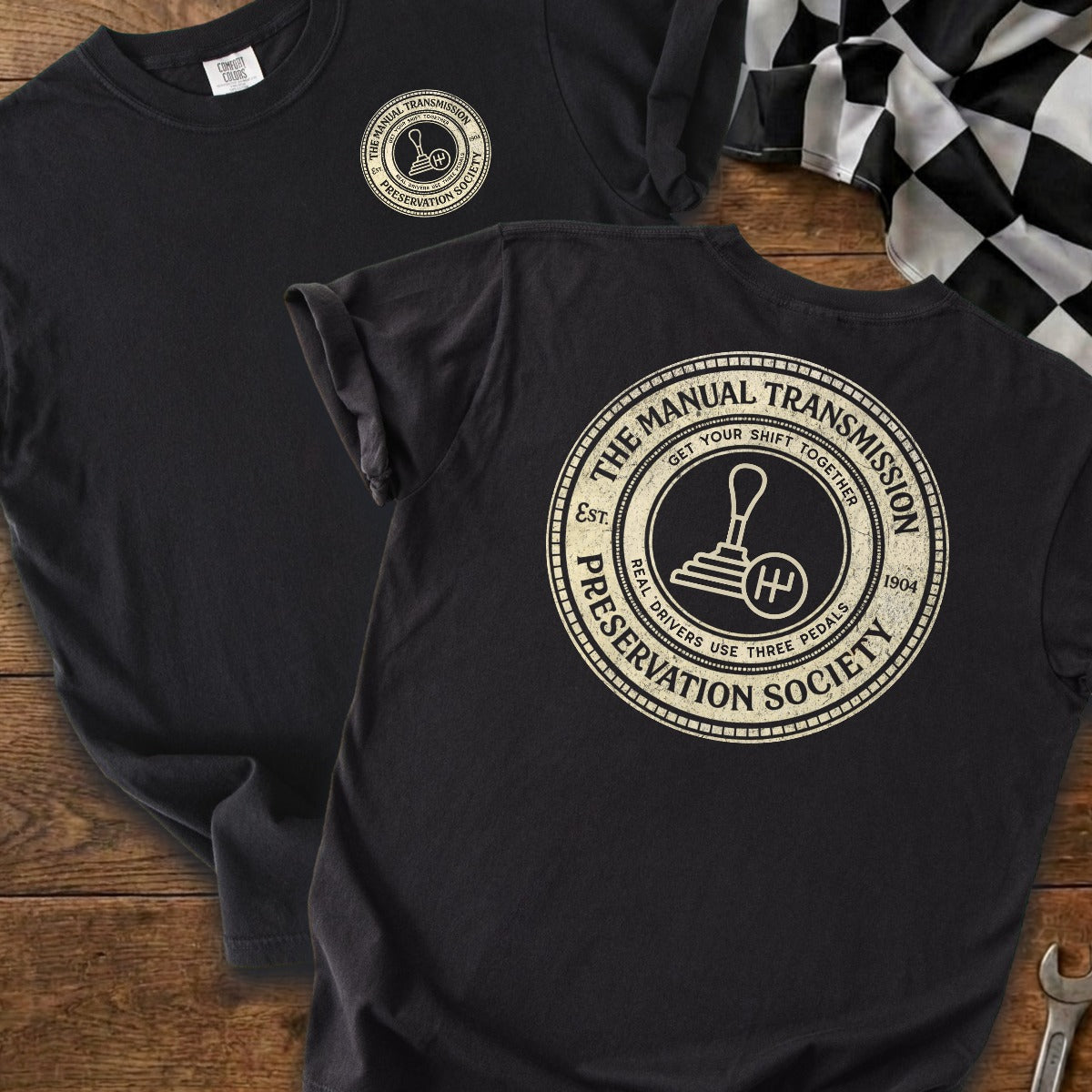 Black | Front & Back