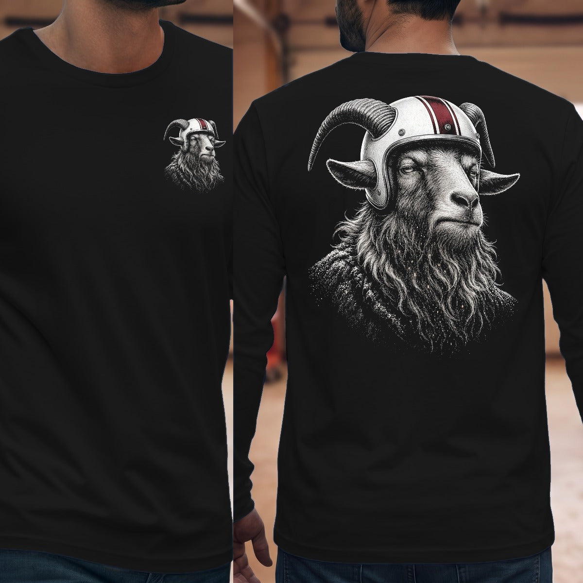 Black | Front & Back