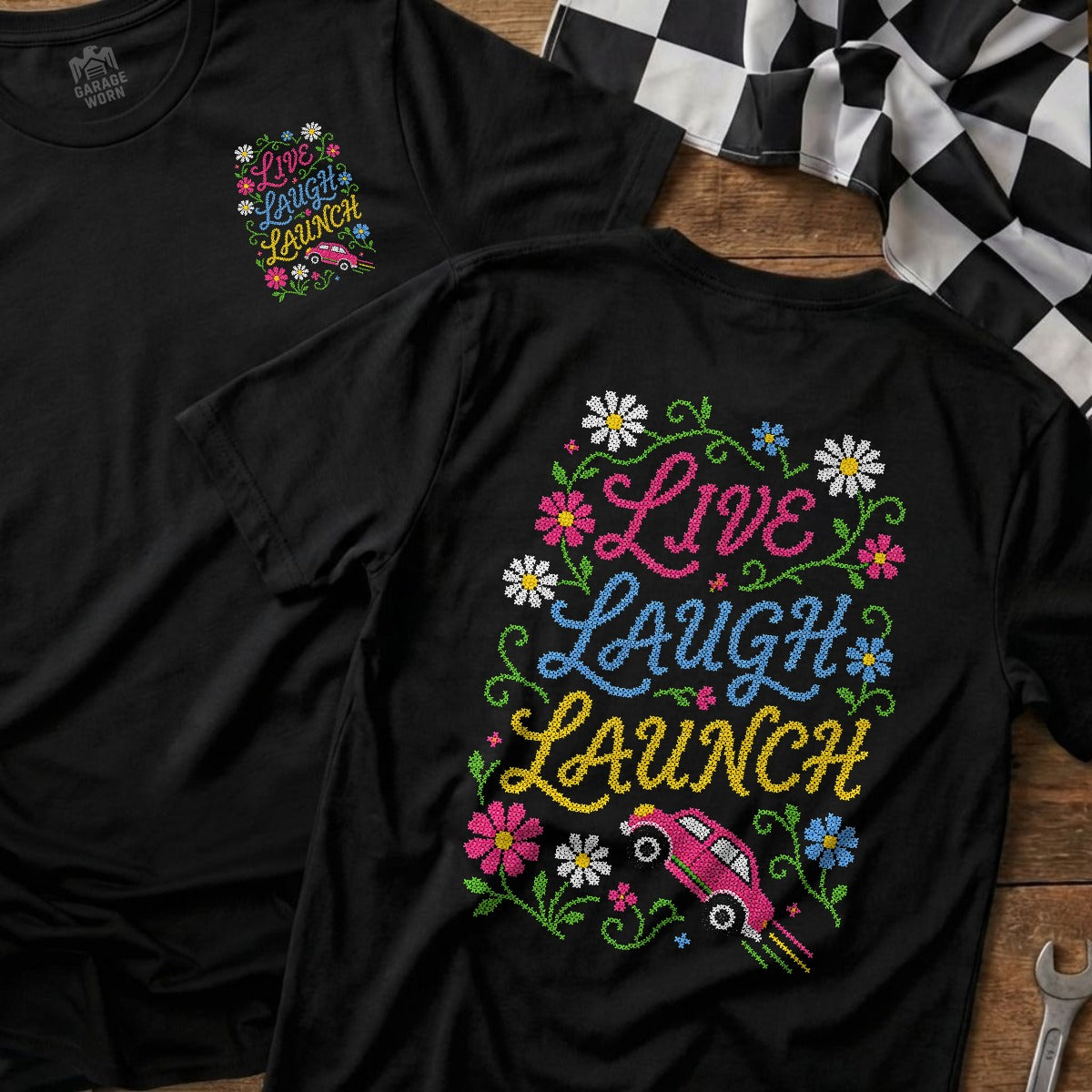 Black | Front & Back
