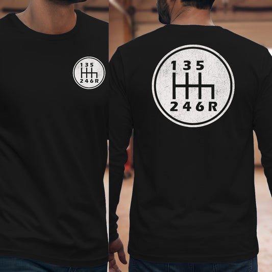 Black | Left Chest + Back
