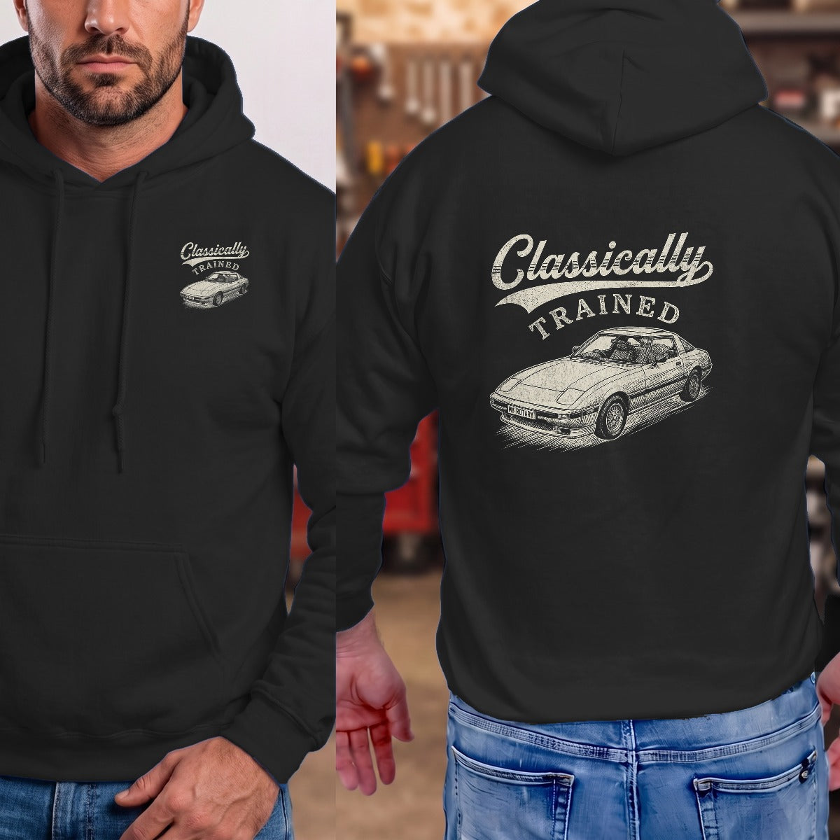 Black | Front & Back