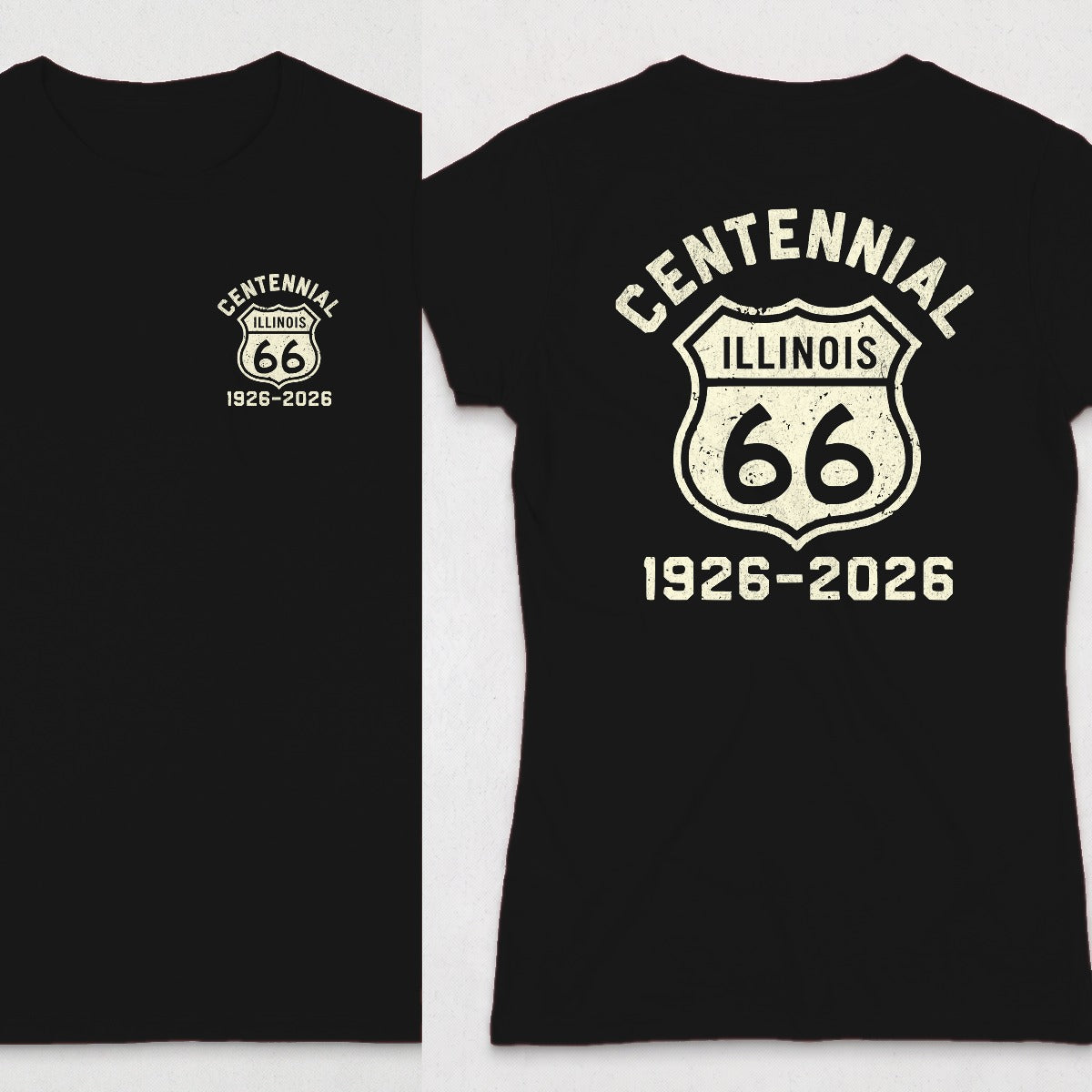 Black | Left Chest + Back